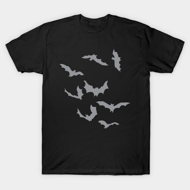 Mysterious Bats T-Shirt by zeljkica